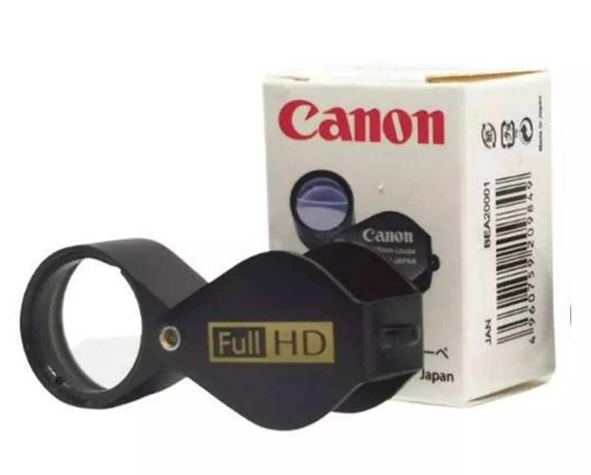 虫眼鏡リング Canon Full HD 10x18 mm Jewelry Amulet Magnifier Loupe Anti