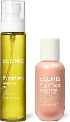 Elemis Superfood Glow Priming Moisturiser, Feuchtigkeitscreme für das Gesicht mit Prebi
