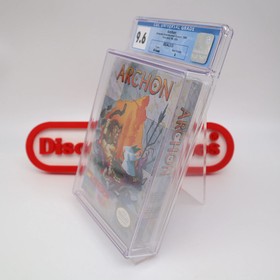 NES Nintendo Game ARCHON - A BATTLE CHESS GAME - CGC GRADED 9.6 A! NEW & Sealed!