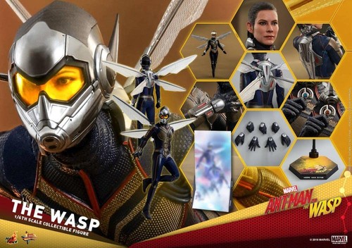 Movie Masterpiece Ant-Man Wasp 1/6 Scale Wasp Action Figure Hot Toys Marvel - Picture 1 of 9