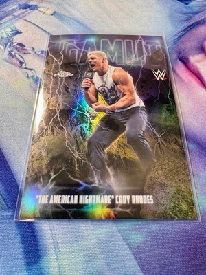 2026 Topps Chrome WWE Cody Rhodes GAMUT SSP Case Hit GAM-6 NM RARE