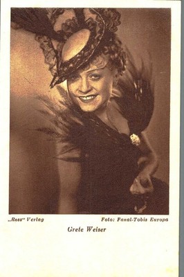 Grete Weiser   * Original Ross Postkarte Postcard *  N 834 e