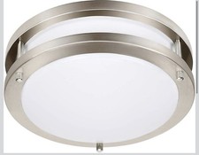 36W Dimmable LED Flush Mount Ceiling Light Fixture 12inch 3000K/4000K/5000K
