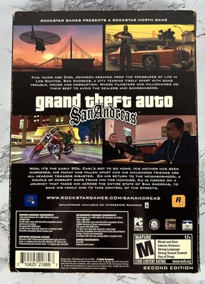 READ Grand Theft Auto San Andreas 2nd Edition (PC DVD-ROM, 2005) w