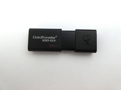 Kingston DataTraveler 100 G3 16GB Flash Drive USB 3.1/3.0/2.0