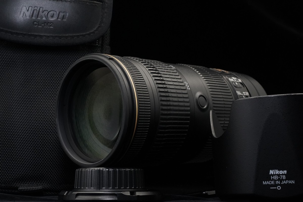 Nikon AF-S NIKKOR 70-200mm f/2.8E FL ED VR Lens US Duty Paid JAPAN