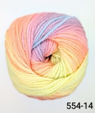 Papatya Batik DK Yarn Knitting/Crochet, 5x100g, Variegated Balls