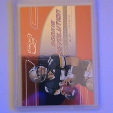 Leaf 2001 Quantum Leaf Rookie Revolution Drew Brees RR-4 Rookie Insert Purdue