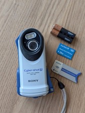 Sony Cyber-shot U DSC-U60 Underwater Digital Camera  Memory Stick  Battery