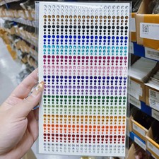 CraftbuddyUS 900pcs 3mm/4mm/5mm MIXED Self Adhesive Rhinestone Gems, Craft DIY