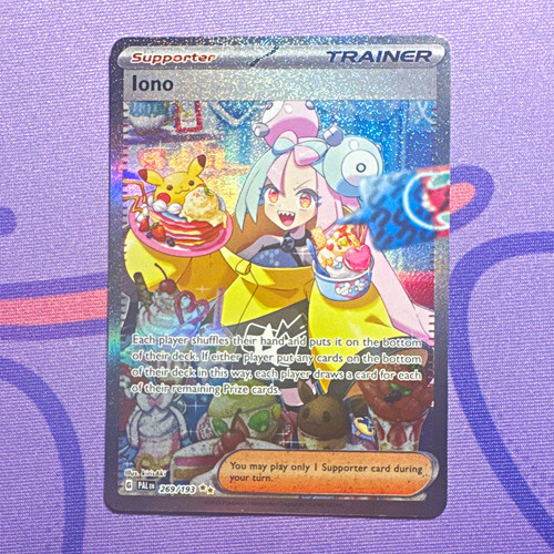 Pokemon TCG Iono 269/193 SV02 Paldea Evolved Special Illustration Rare Holo EN
