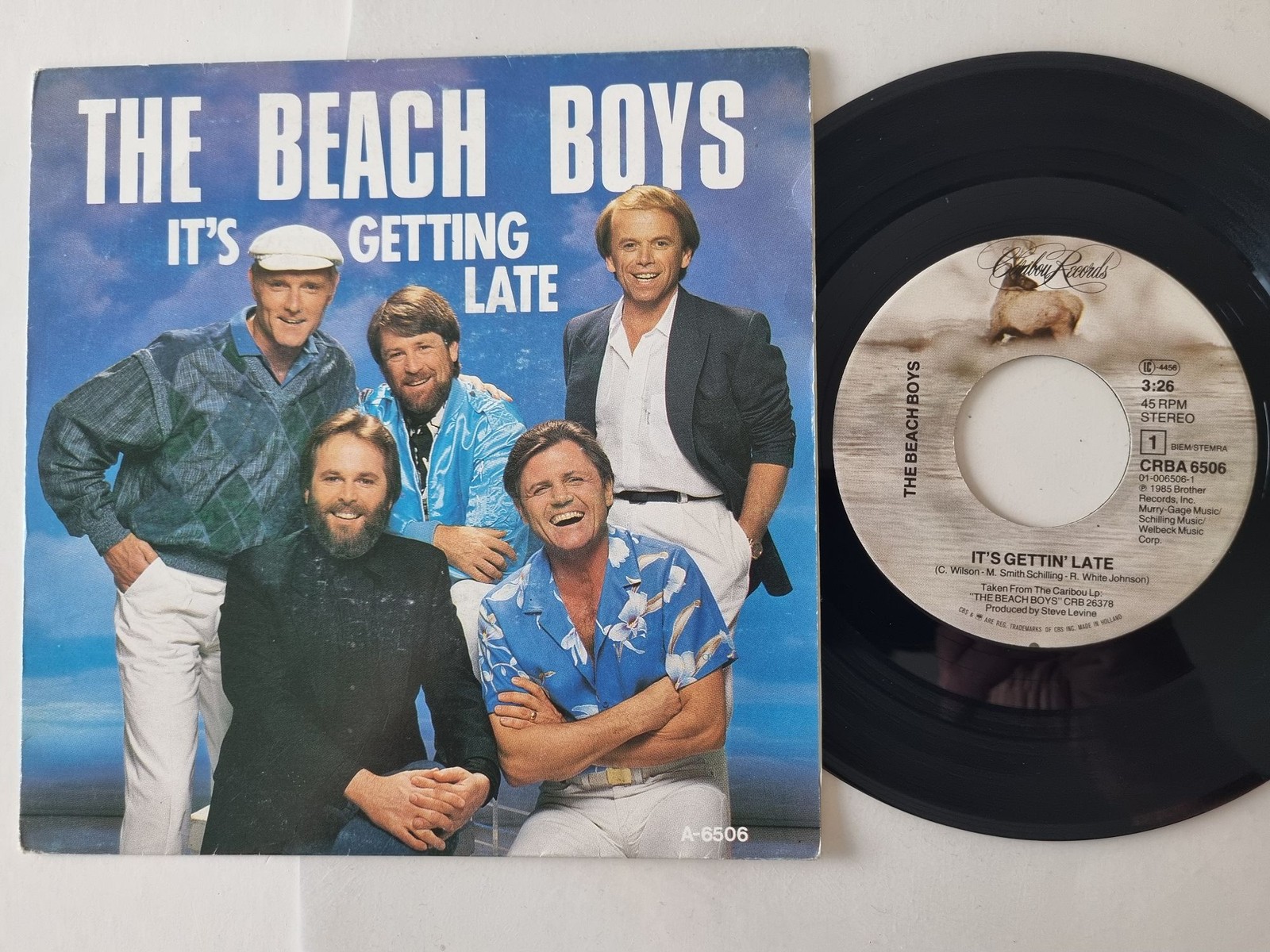 The Beach Boys - It's getting late 7'' Vinyl Holland