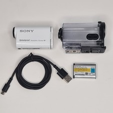SONY ACTION CAM  HDR-AS200V CAMCORDER CAMERA WI-FI HD VLOGGING WATERPROOF CASE 