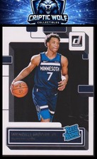 2022-23 Donruss #226 Wendell Moore Jr. Minnesota Timberwolves