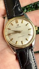 Reloj Omega Seamaster Automático Ref 14733 Cal 570 Bisel Oro 34mm Reparado