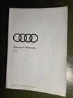 GENUINE AUDI Q7 2016 2019 OWNERS MANUAL / HANDBOOK 452 PAGES
