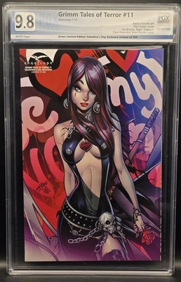 PGX 9.8 Grimm Tales of Terror #11  Paul Green VALENTINE'S Day Exclusive 1 of 350