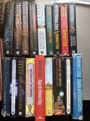 Raymond E. Feist VINTAGE HARDCOVER Lot Of 18