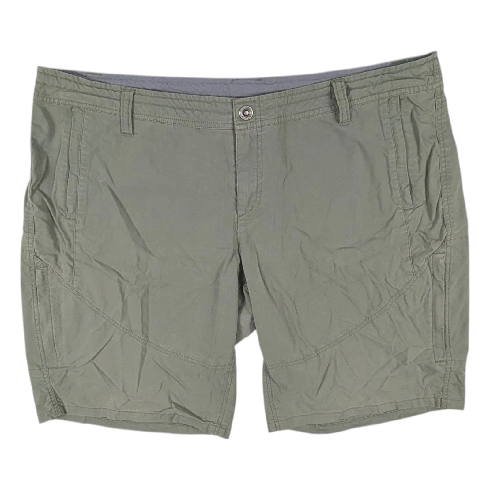 Kuhl Spire Shorts Womens Size 20 Green Hiking Camping Fishing Utility Style 6285