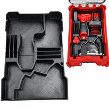 M12 Milwaukee FUEL 3" Cut Off Tool Packout Liner, Compact Packout Organizer Inse