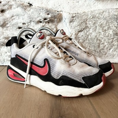 Nike Air Max Nova White Red Black Sneakers Shoes Kids Youth Boys Girls 5.5 5.5Y