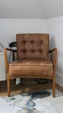 Leather And Oak Armchair RRP £700