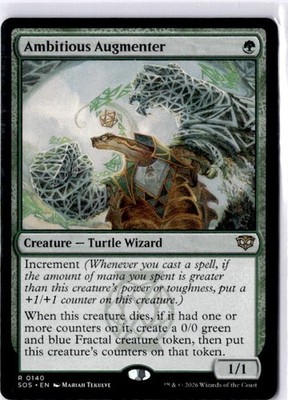 Ambitious Augmenter Secrets of Strixhaven Regular NM R 0140