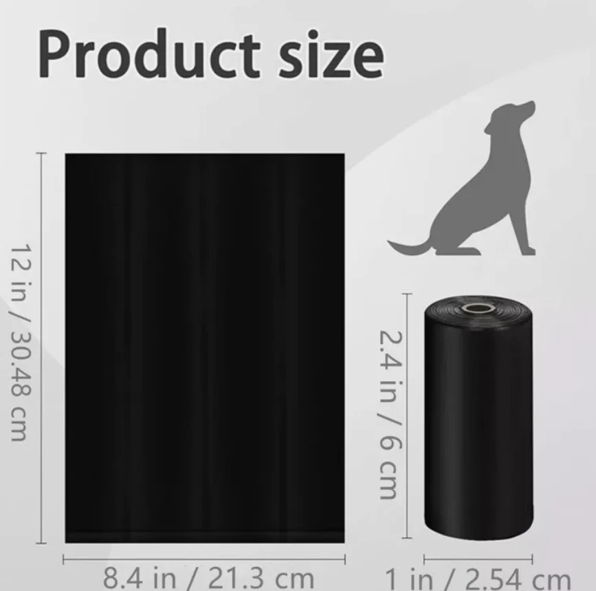20 Rolls Pet Biodegradable Poop Bags Waste Bags Clean Scented (300Bags) - Image 2 of 4
