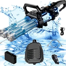 Rechargeable Automatic Electric Water Gun for Adults Kids Electric Squirt Long-R