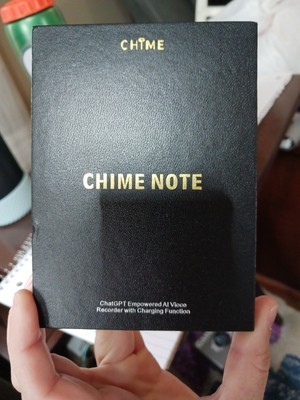 Chime Note AI Voice Recorder. New With Charging Cord