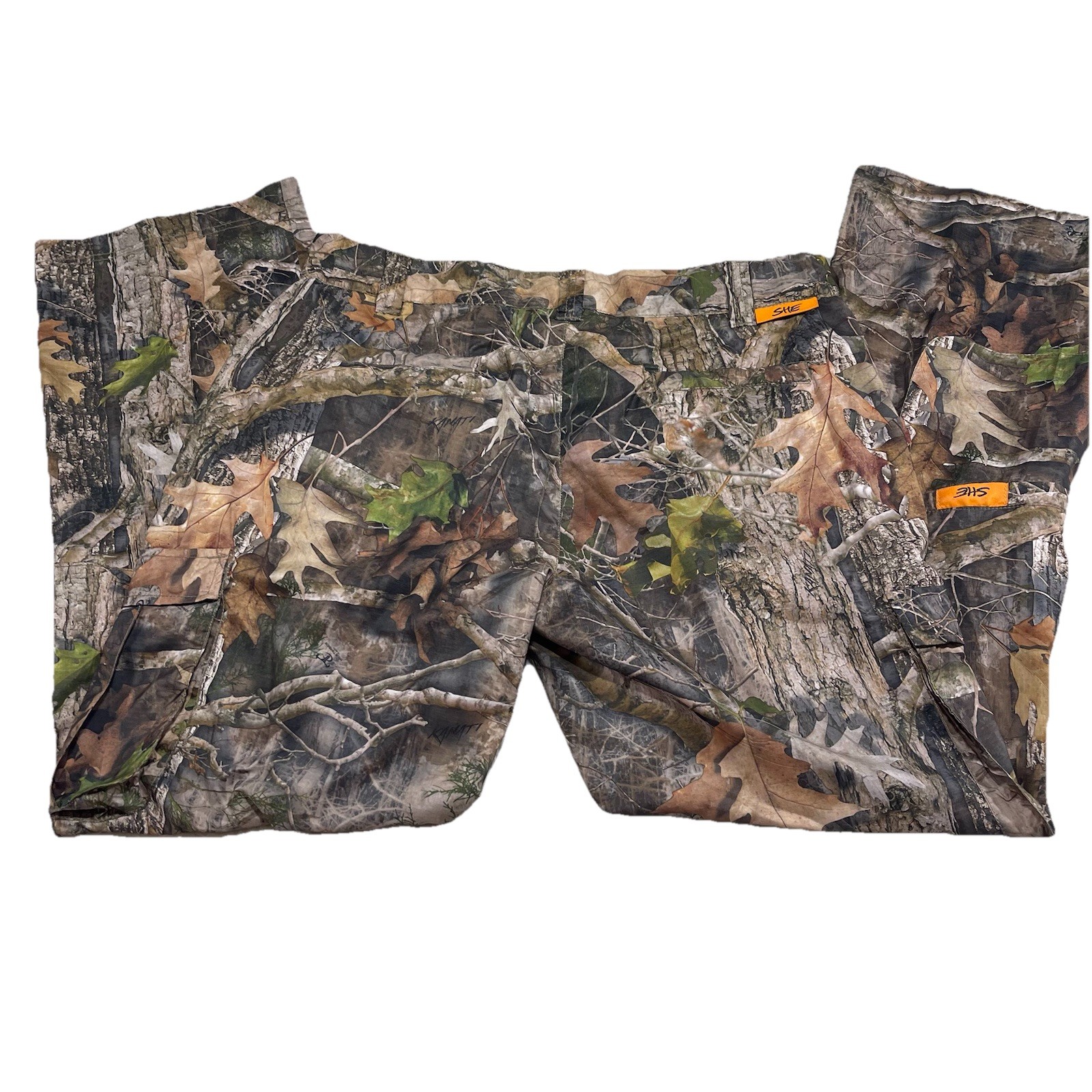 Pantalones SHE Exterior Mujer XL Camuflaje Strata Caza Senderismo RN 74747 Hoja Marrón N7