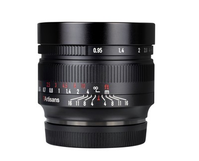 7artisans 0.95/50mm Black f. Sony E Fast APS-C Lens E-Mount