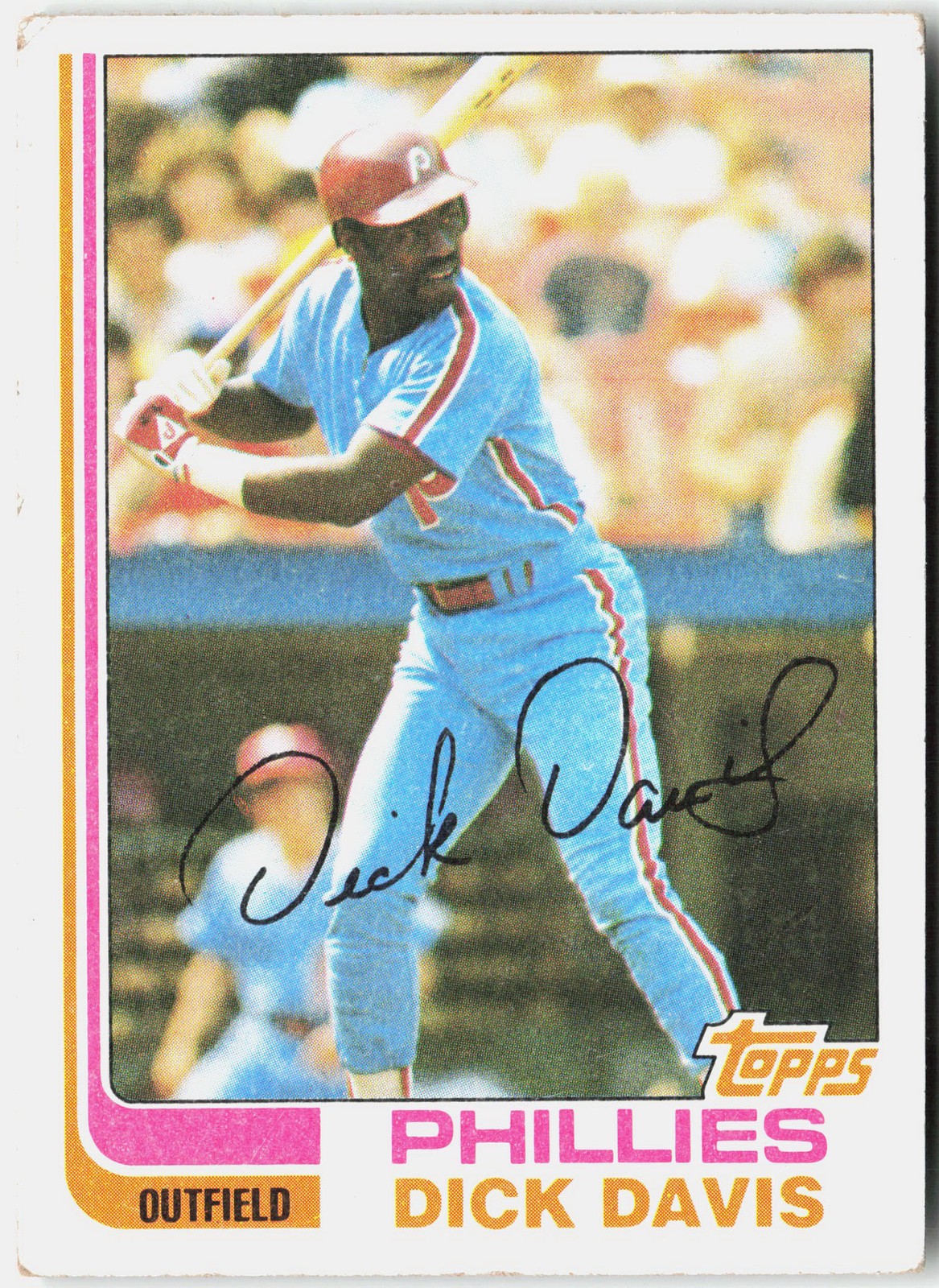 1982 Topps #352 Dick Davis