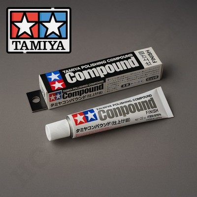 Tamiya 87070 Poliermasse Finish 22ml ultrafein Modellauto Kunststoff Metall