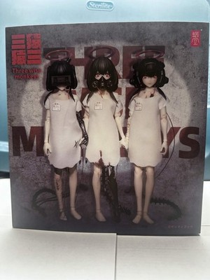 Snail Shell Three Wise Monkeys 1/12 Premium 3pcs Anime Horror Waifus -US