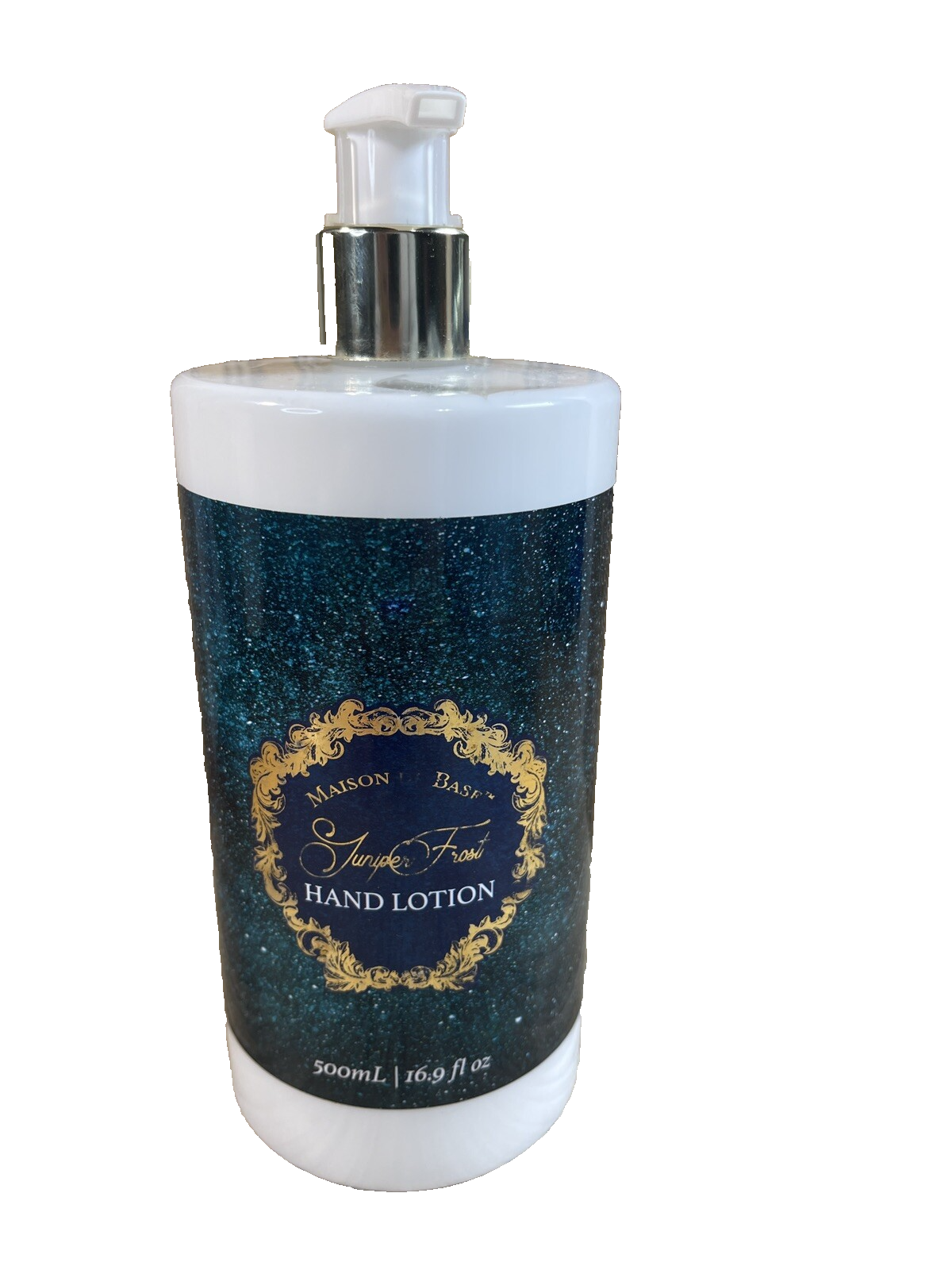 Maison De Base Juniper Frost Hand Lotion with Pump 16.9 oz Hydrating Moisturizer