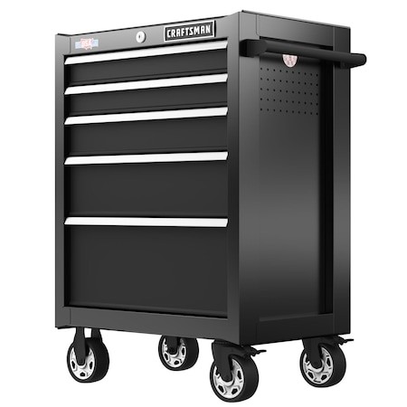 Craftsman CMST98268BK Steel Rolling Cabinet 72" Black Tool Storage  
