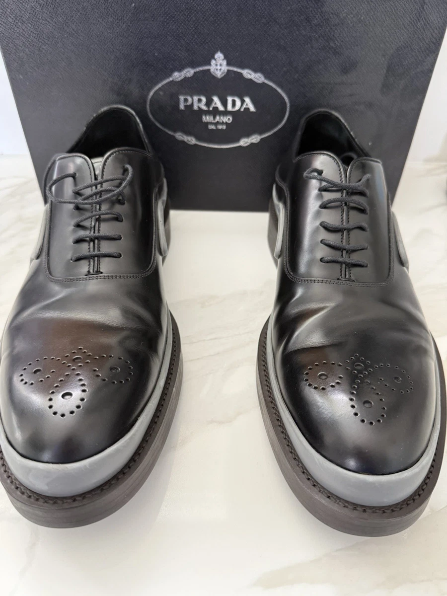 PRADA Wing Tip-Men's Dress Shoes for sale | eBay