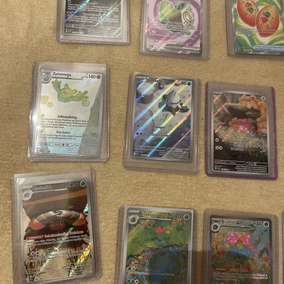 Pokemon Sammlung Deutsch Inkl Bisaflor Ex 198/165 151, 31 Karten, SIR,SR,AR - Bild 4 von 4