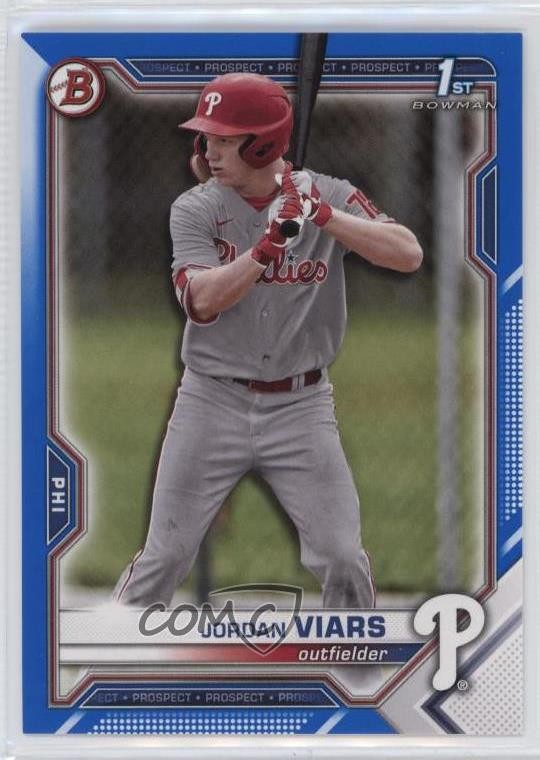 2021 Bowman Draft Blue 5/150 Jordan Viars #BD-132 0qc1