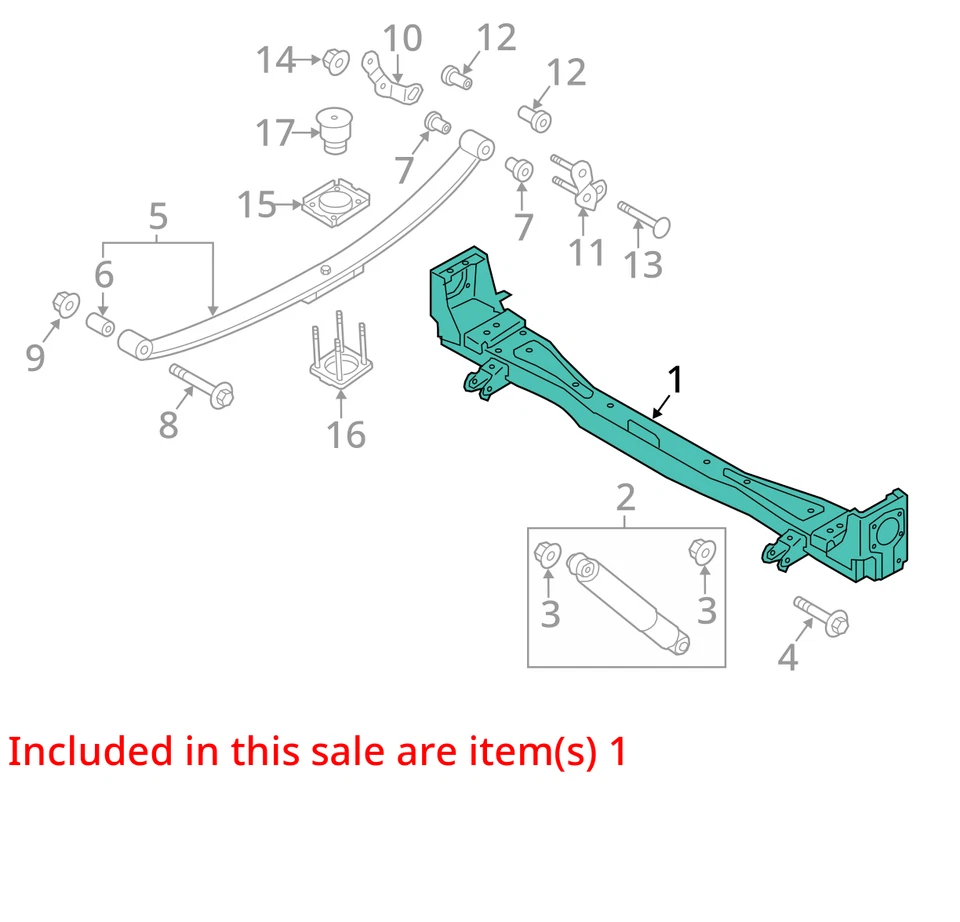 FITS 2013 - 2020 NISSAN NV 200 Loaded Beam Axle For Cargo Van Free Freight OEM - Image 4 of 4