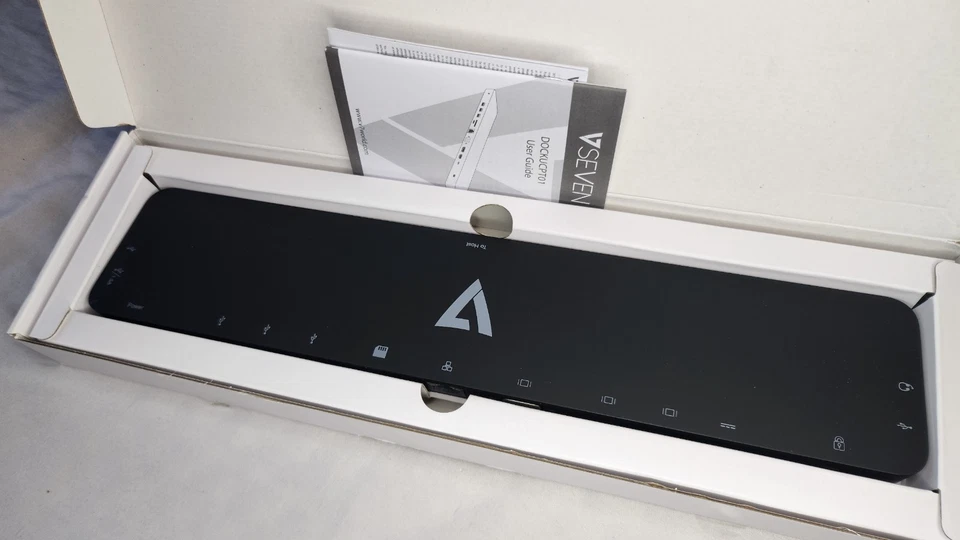 Estación de acoplamiento V7 USB-C 4K DOCKUCPT01 - para PC de escritorio/notebook/portátil/Mac Foto 2 de 4