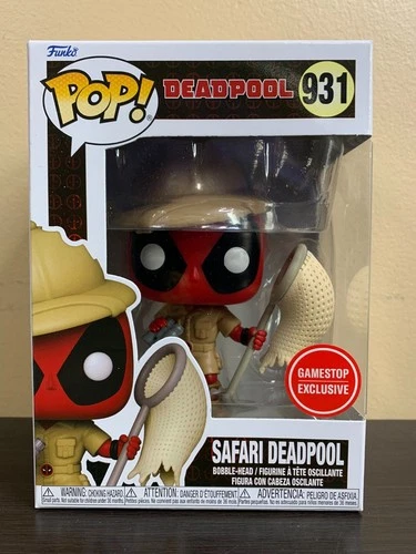 Funko POP! Safari Deadpool #931 GameStop Exclusive