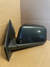 2011-2014 Ford Edge Left Driver Side Mirror Gloss Black W Blind Spot Assist Oem