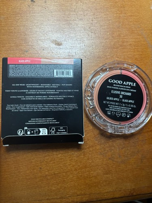 #ad KVD Beauty Good Apple Blush Balm Duo In 30 Elusive Orchard Glass Gilded Apple $20.00