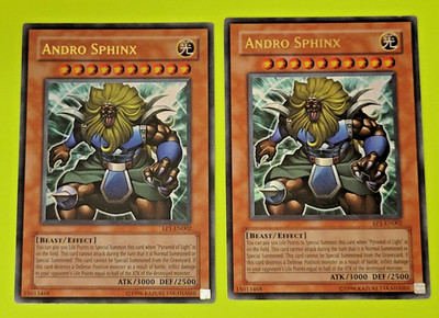 Yu-Gi-Oh Andro Sphinx Ultra Rare EP1-EN002 Nm - 2 card lot