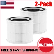 Fil-Fresh 2-Pack For PuroAir 240 HEPA 14 AIR PURIFIER Replacement Filter,3-stage