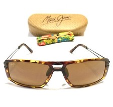 MAUI JIM MALIHINI SUNGLASSES Tortoise w Bronze Polarized Lenses 702-10 Italy