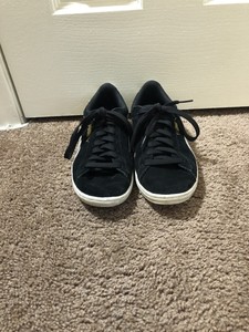 puma vikky suede black