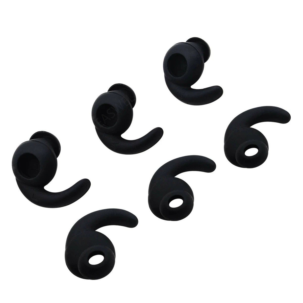 3 Pairs Rubber Silicone Earpiece In ear Earphone Ear tips Earbuds